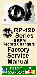 RCA 2X61 & 2X62 RADIO PHOTOFACT 